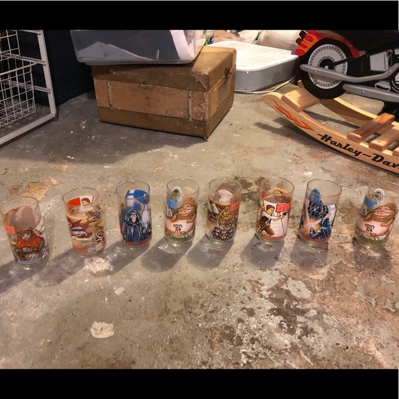 Other - 1983 Collectible Burger King Star War glasses